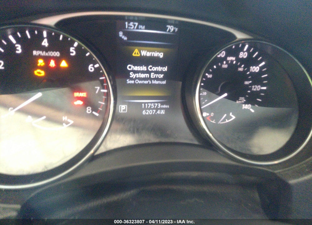 2015 NISSAN ROGUE SV VIN: 5N1AT2MV8FC834646