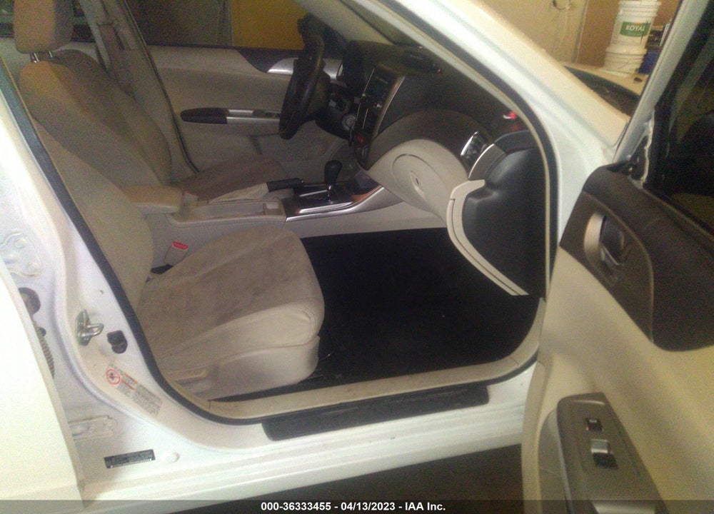 2009 SUBARU IMPREZA 2.5I VIN: JF1GE61619H501828