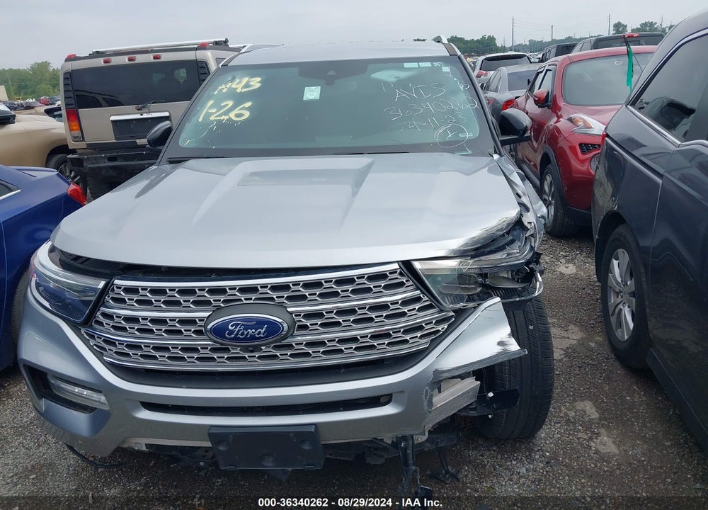 2021 FORD EXPLORER LIMITED VIN: 1FMSK8FH0MGB36782