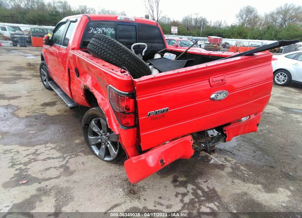 2012 FORD F-150 FX4 VIN: 1FTFX1ET9CKE16507