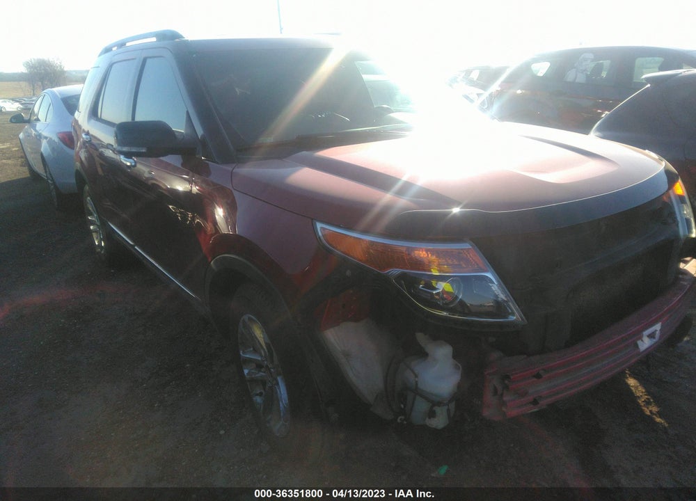 2013 FORD EXPLORER XLT VIN: 1FM5K7D86DGB50700