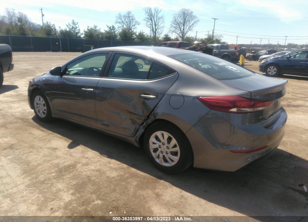 2018 HYUNDAI ELANTRA SE VIN: 5NPD74LF5JH350698