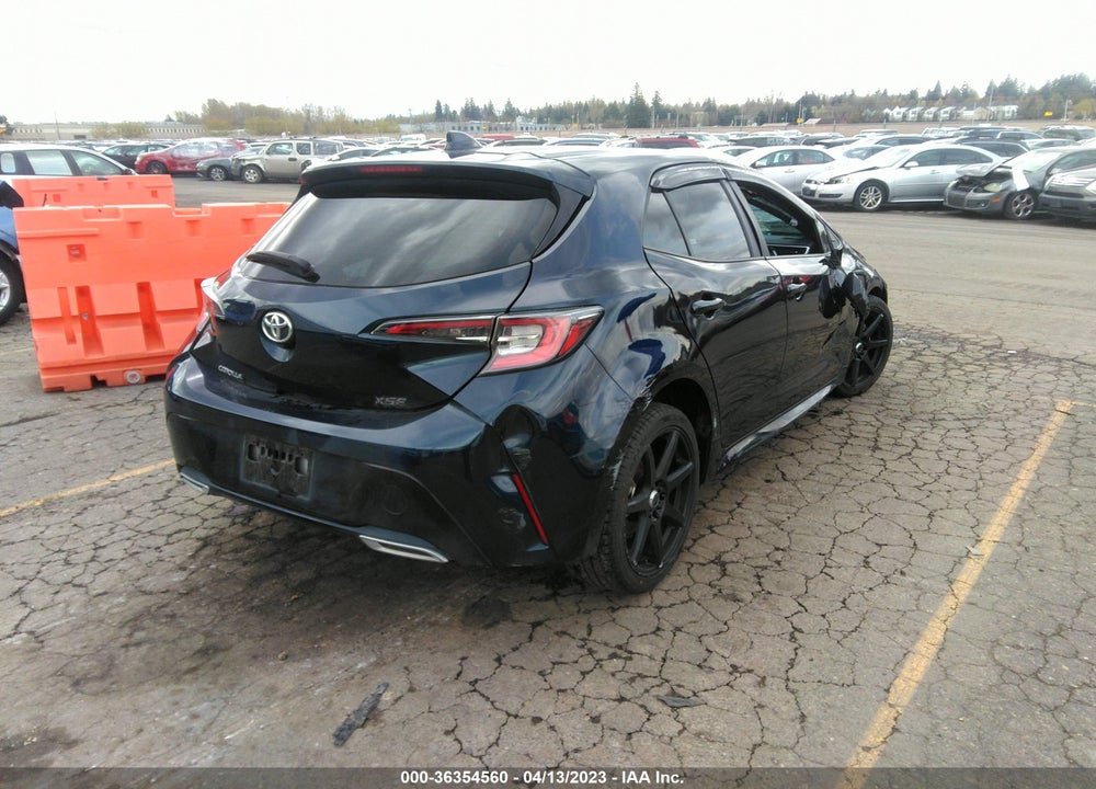 2019 TOYOTA COROLLA XSE VIN: JTNK4RBE9K3061659