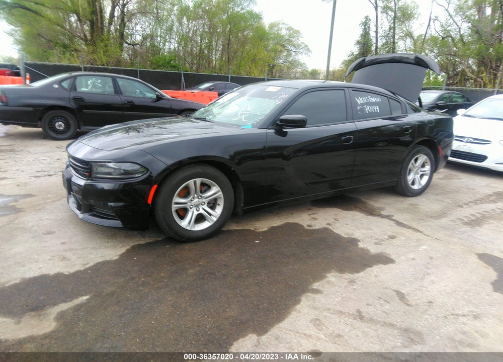 2019 DODGE CHARGER SXT RWD VIN: 2C3CDXBG2KH659849