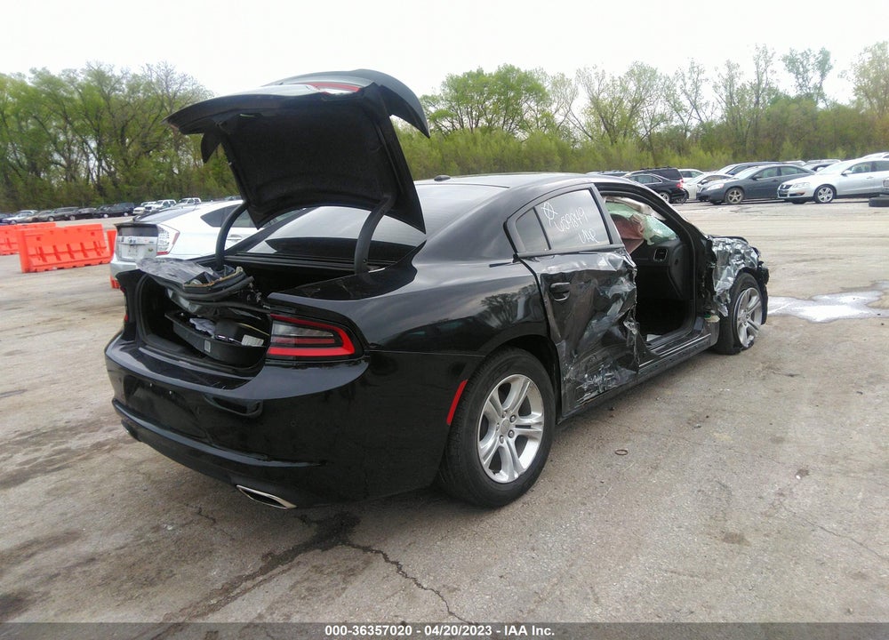 2019 DODGE CHARGER SXT RWD VIN: 2C3CDXBG2KH659849