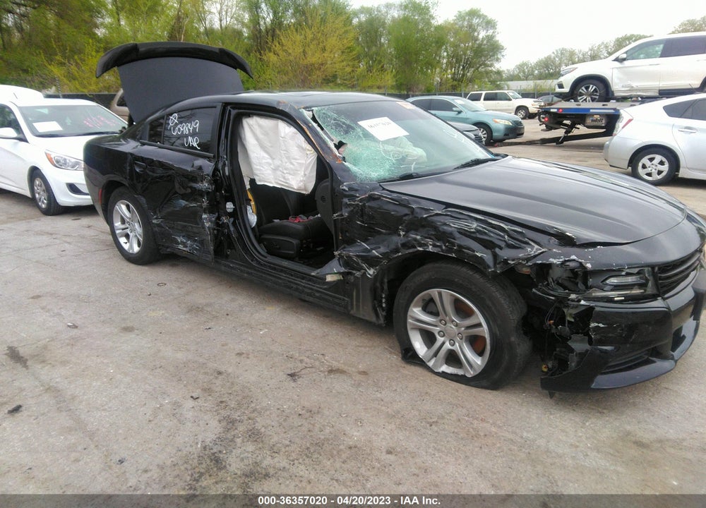 2019 DODGE CHARGER SXT RWD VIN: 2C3CDXBG2KH659849