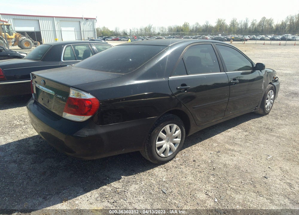 2005 TOYOTA CAMRY XLE/SE/STD/LE VIN: 4T1BE32K75U030862