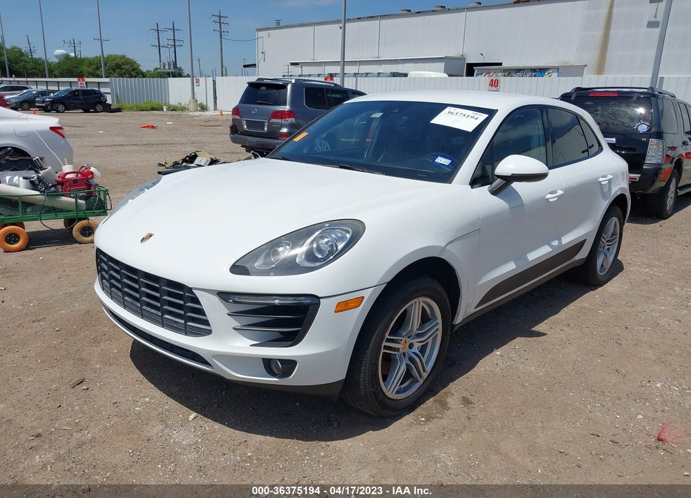 2015 PORSCHE MACAN S VIN: WP1AB2A51FLB63203