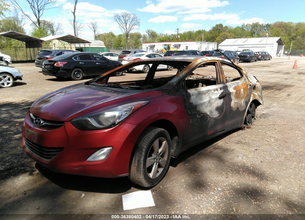 2013 HYUNDAI ELANTRA GLS (ULSAN PLANT) VIN: KMHDH4AE0DU792558