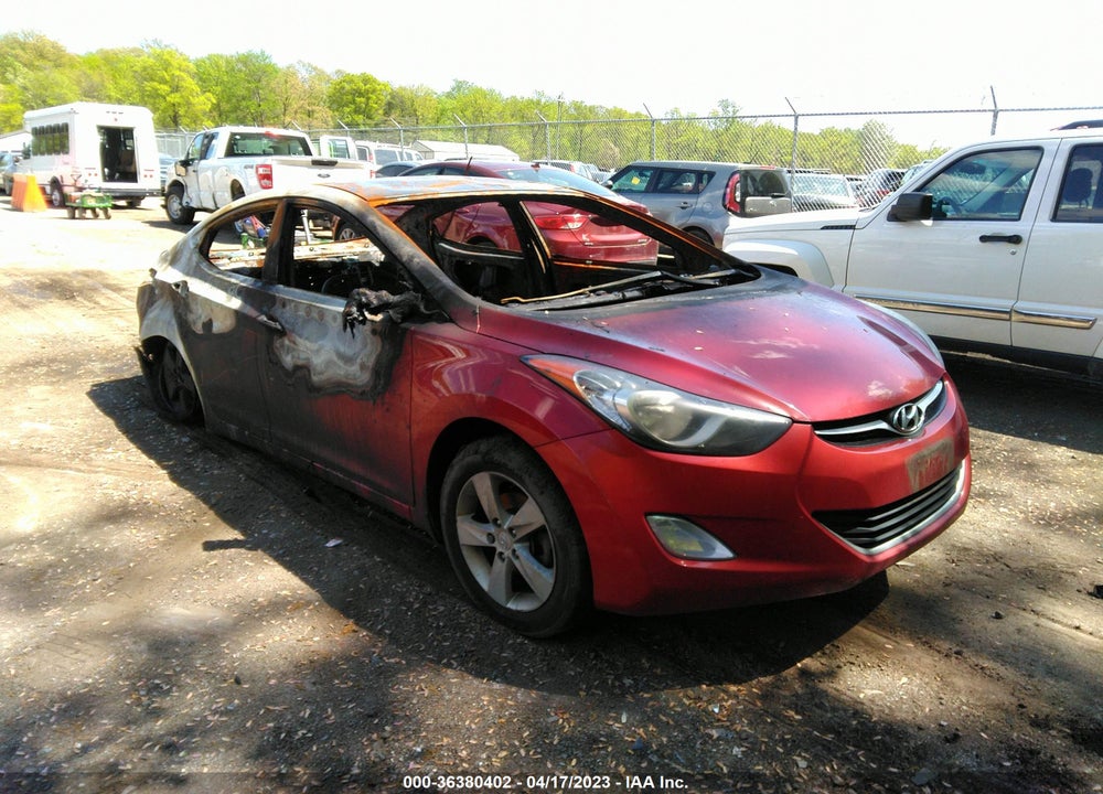 2013 HYUNDAI ELANTRA GLS (ULSAN PLANT) VIN: KMHDH4AE0DU792558