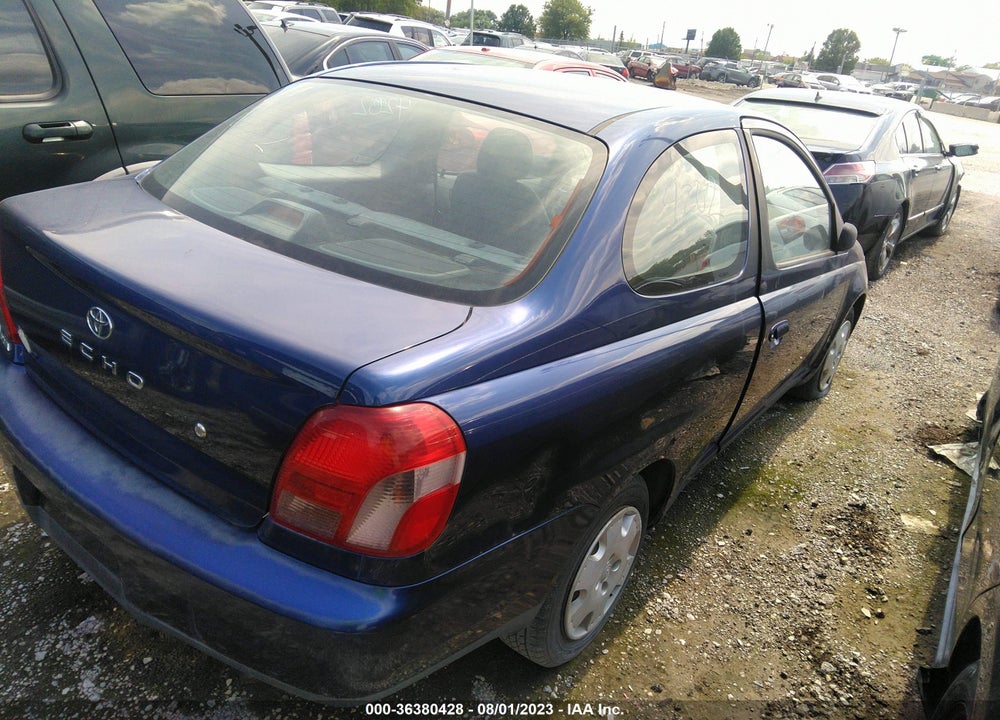 2001 TOYOTA ECHO BASE (A4) VIN: JTDAT123110110081