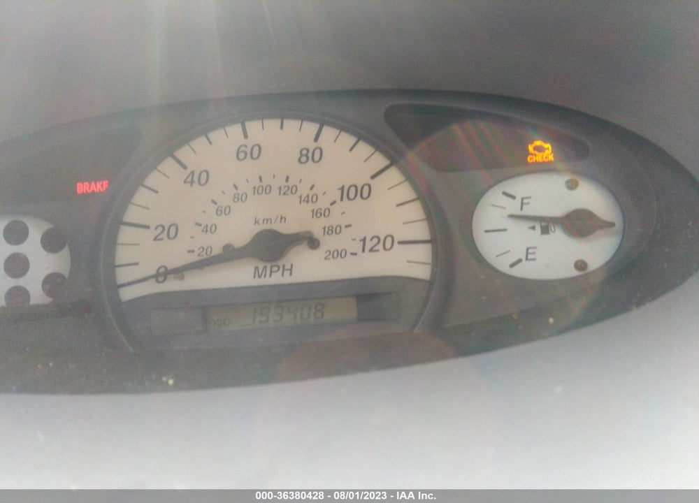 2001 TOYOTA ECHO BASE (A4) VIN: JTDAT123110110081