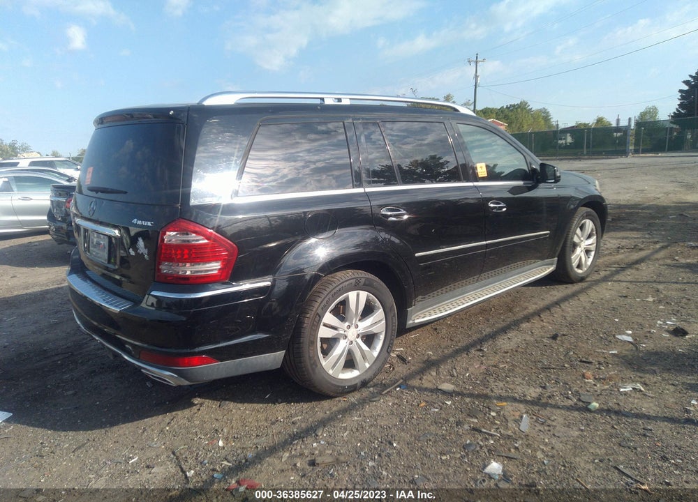 2011 MERCEDES-BENZ GL 450 VIN: 4JGBF7BE1BA644785