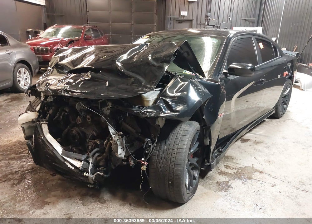 2019 DODGE CHARGER SCAT PACK RWD VIN: 2C3CDXGJ3KH696686