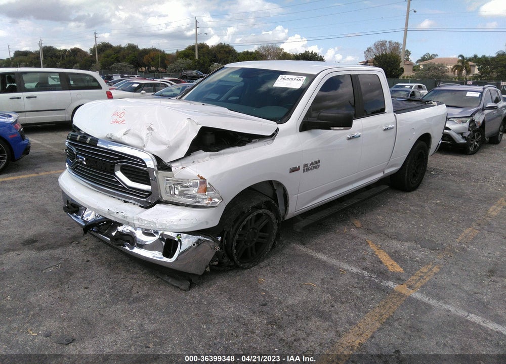 2018 RAM 1500 BIG HORN 4X2 6'4 BOX VIN: 1C6RR6GT0JS211535