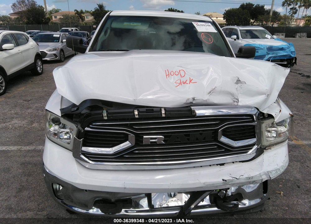 2018 RAM 1500 BIG HORN 4X2 6'4 BOX VIN: 1C6RR6GT0JS211535