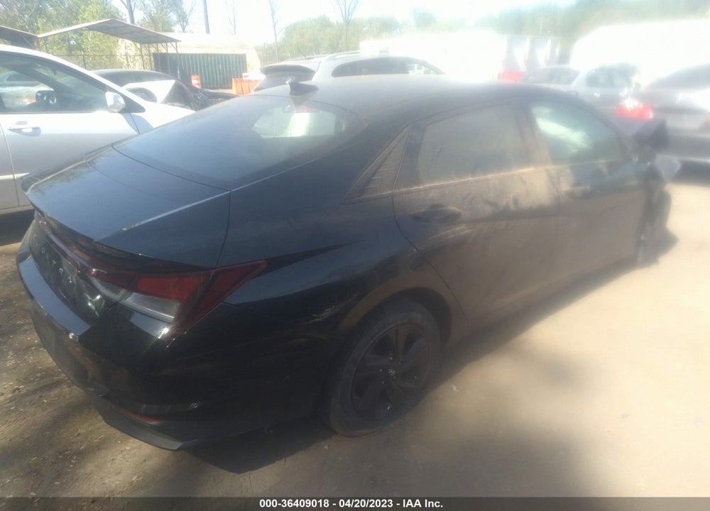 2021 HYUNDAI ELANTRA SEL VIN: 5NPLS4AG7MH031443
