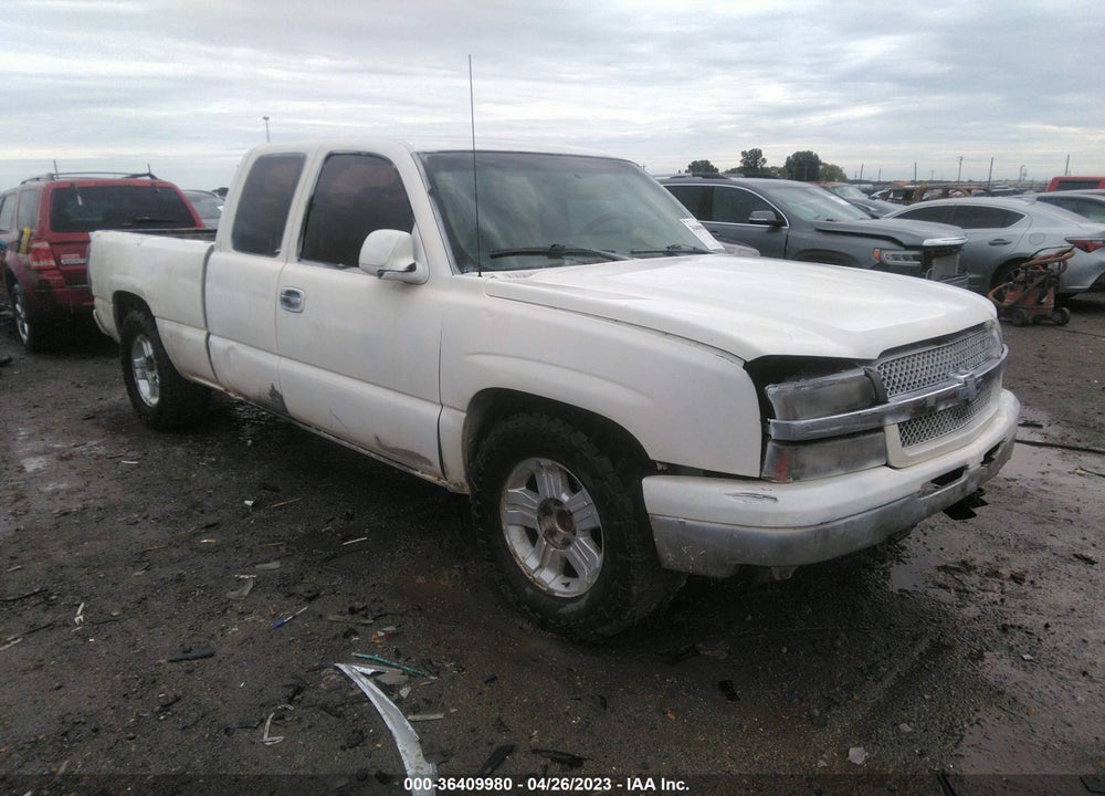 2005 CHEVROLET SILVERADO 1500 WORK TRUCK VIN: 1GCEC19V55Z172495
