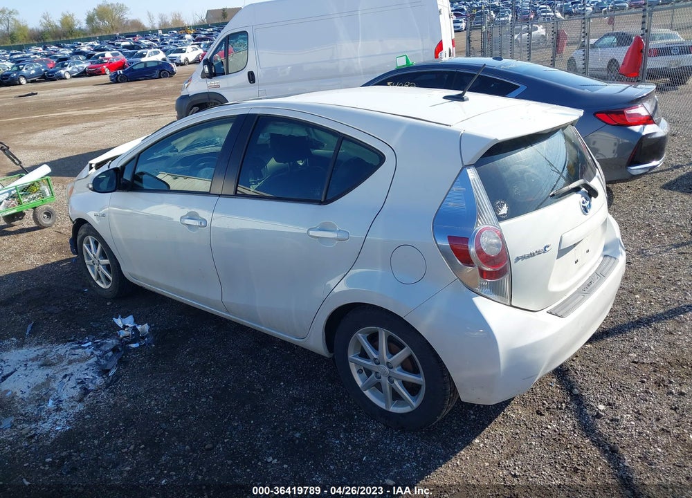 2013 TOYOTA PRIUS C FOUR VIN: JTDKDTB39D1044634