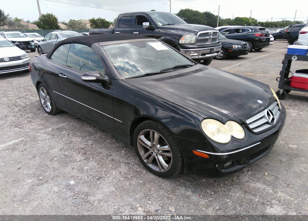 2006 MERCEDES-BENZ CLK 350 VIN: WDBTK56G36T062488