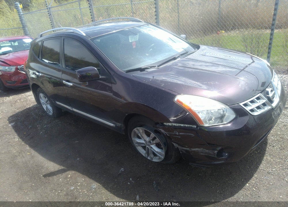2012 NISSAN ROGUE SV VIN: JN8AS5MV4CW372464