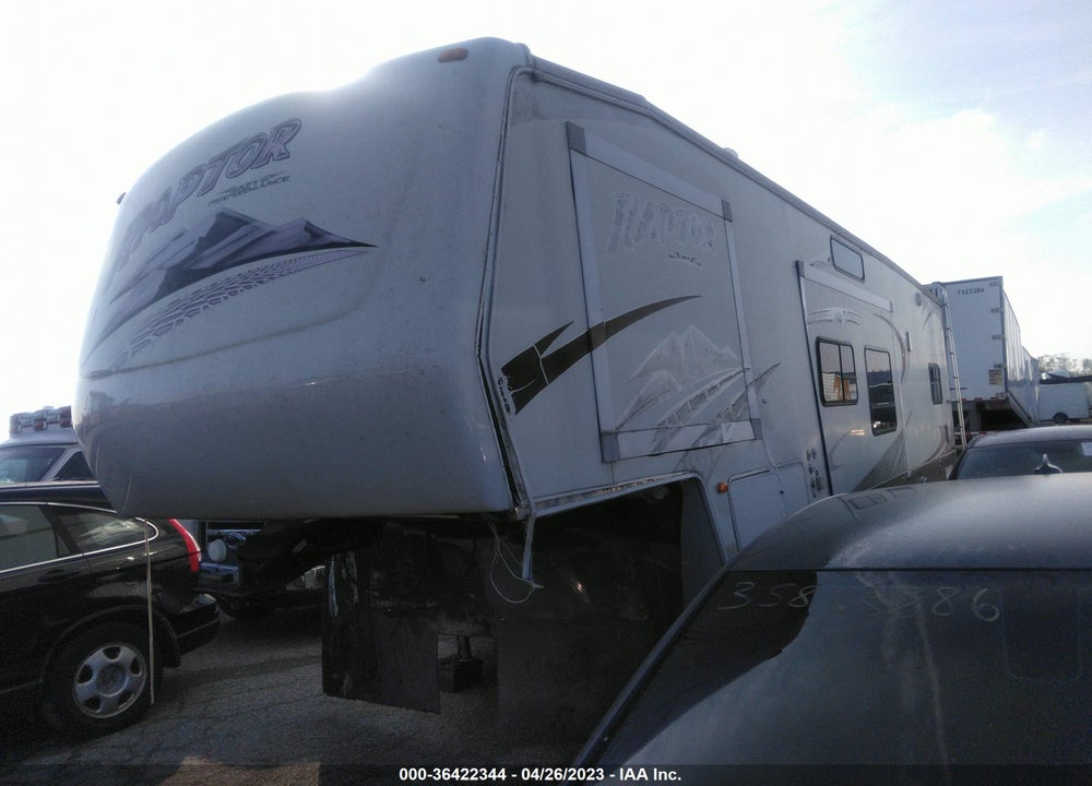 2008 KEYSTONE RAPT0R TOY VIN: 4YDF360328R800270