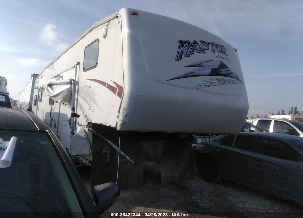 2008 KEYSTONE RAPT0R TOY VIN: 4YDF360328R800270