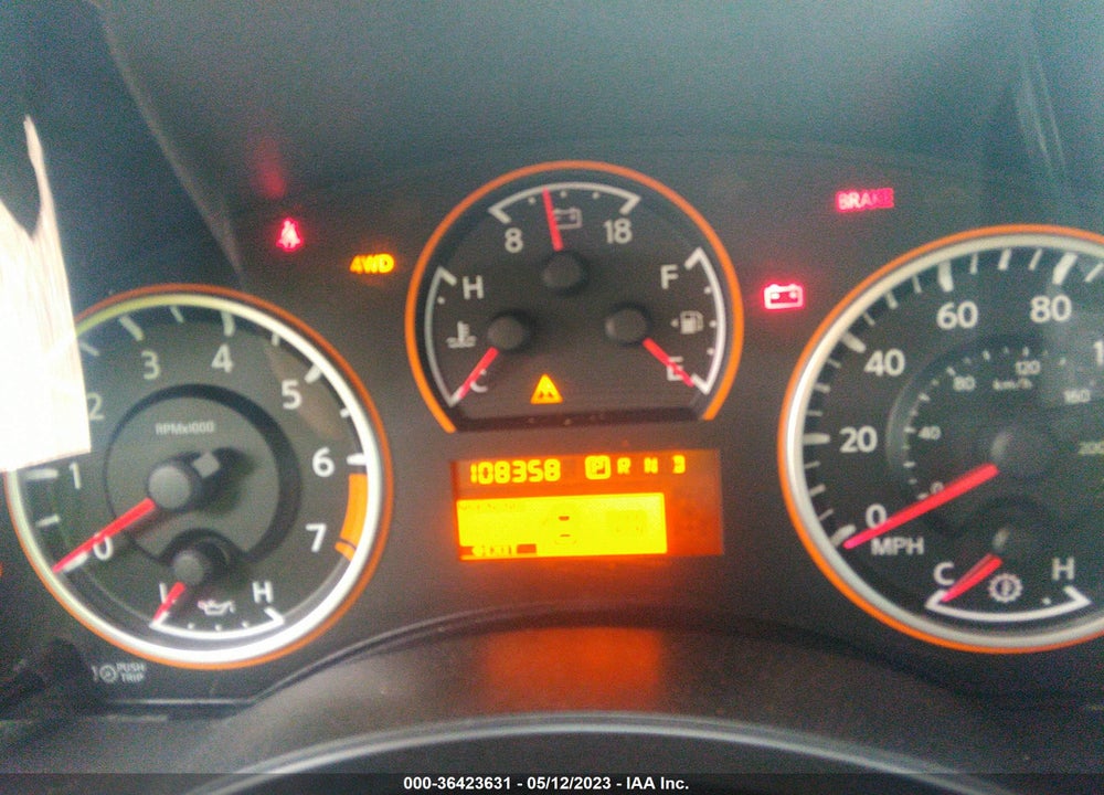 2012 NISSAN TITAN VIN: 1N6BA0EC7CN302866