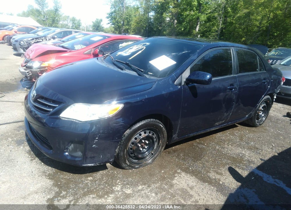 2013 TOYOTA COROLLA LE VIN: 2T1BU4EE4DC922257