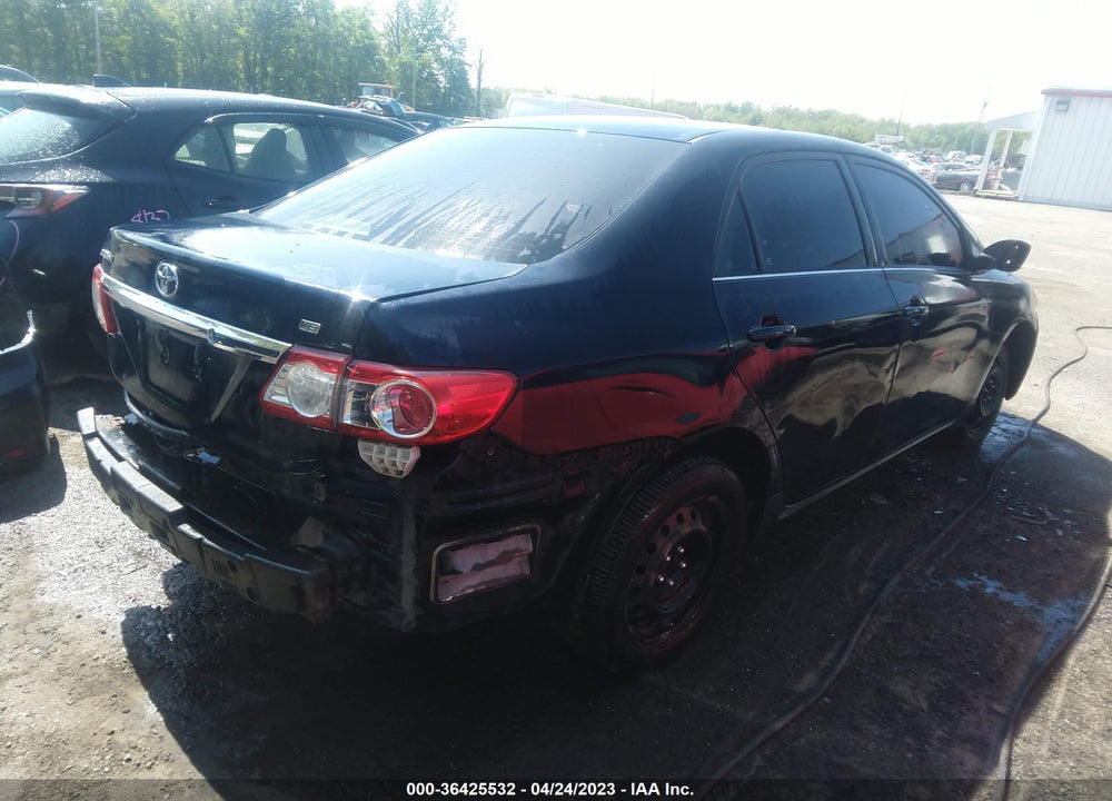2013 TOYOTA COROLLA LE VIN: 2T1BU4EE4DC922257