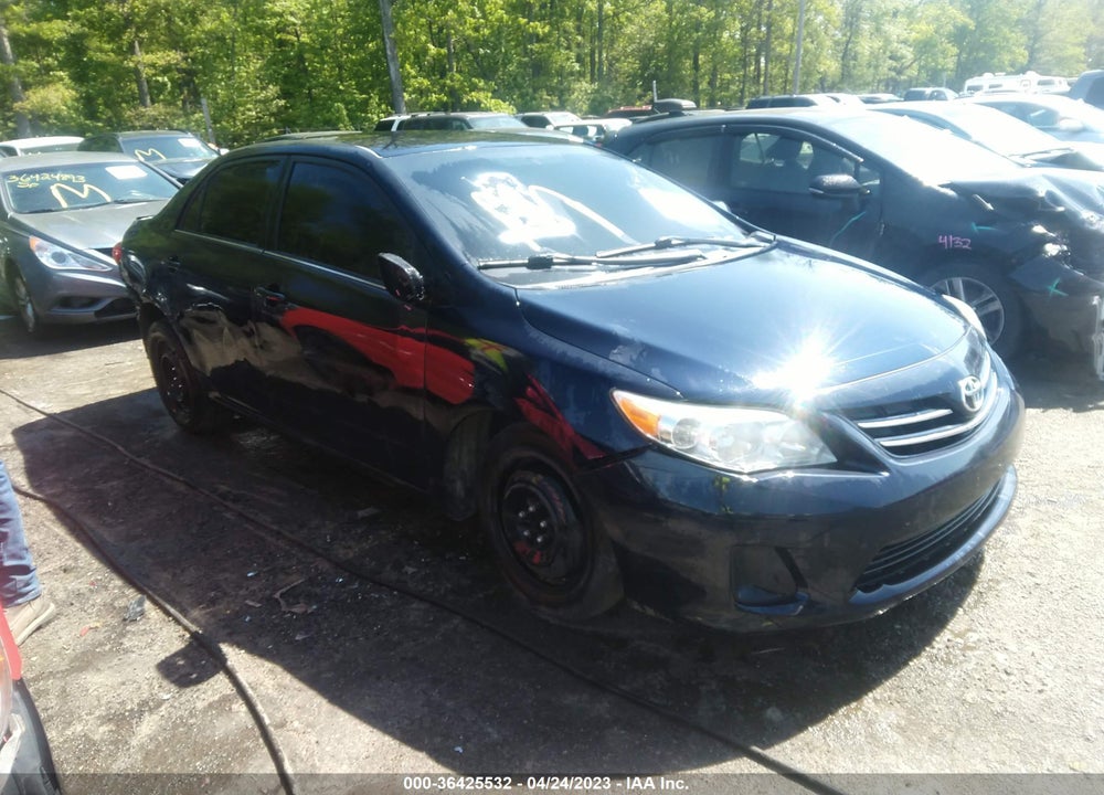 2013 TOYOTA COROLLA LE VIN: 2T1BU4EE4DC922257