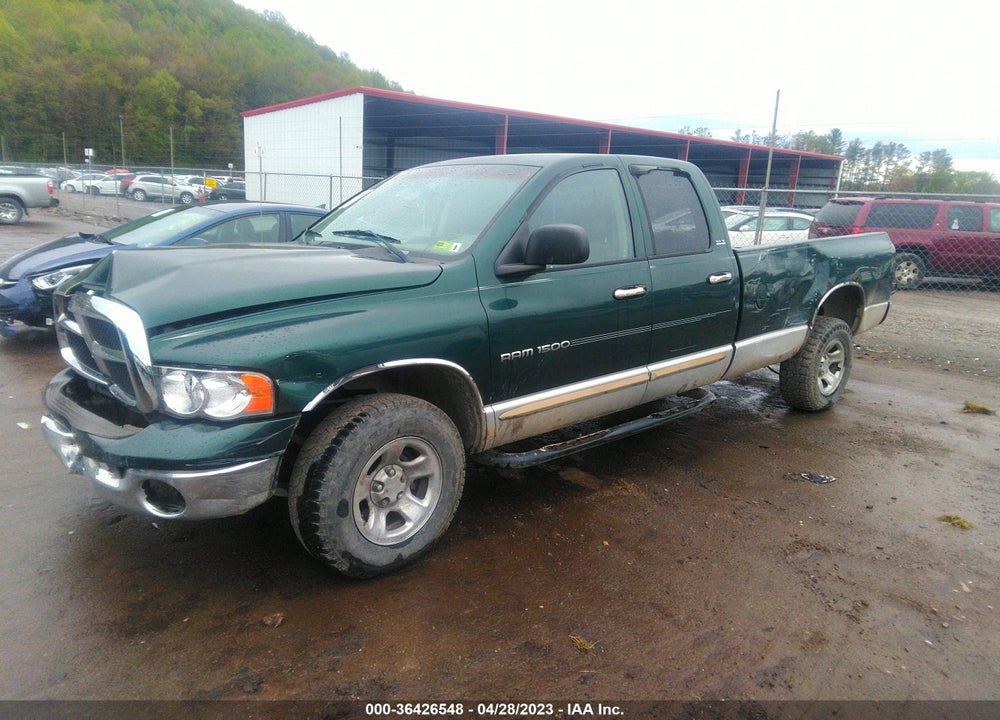 2002 DODGE RAM 1500 SLT VIN: 1D7HU18Z32J149988