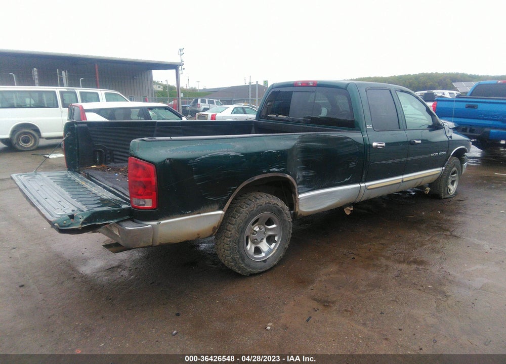 2002 DODGE RAM 1500 SLT VIN: 1D7HU18Z32J149988