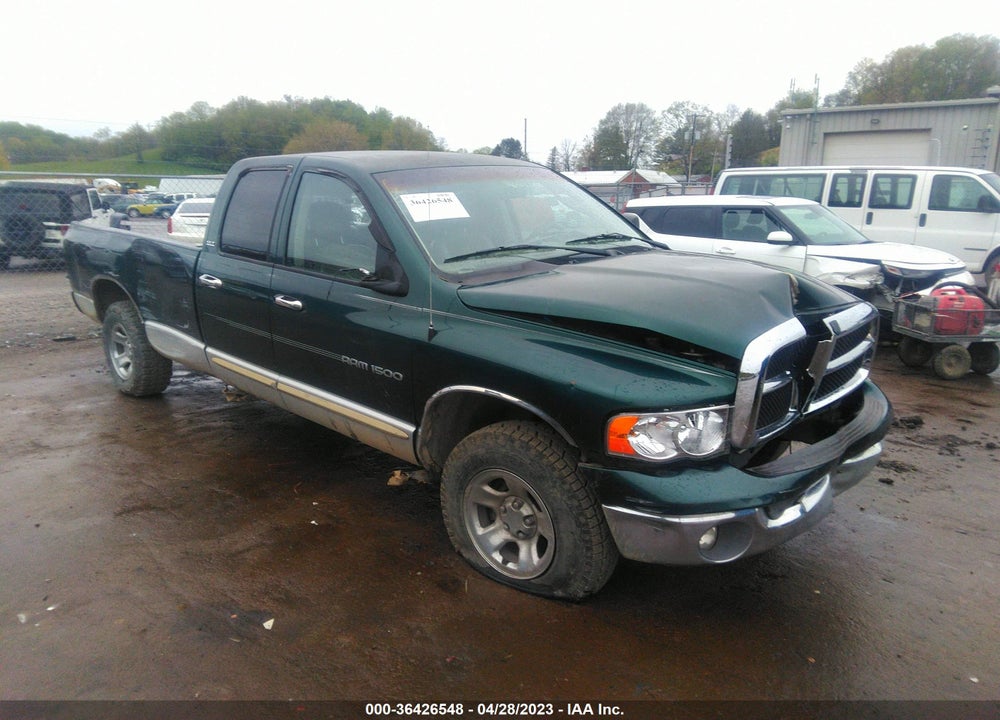 2002 DODGE RAM 1500 SLT VIN: 1D7HU18Z32J149988