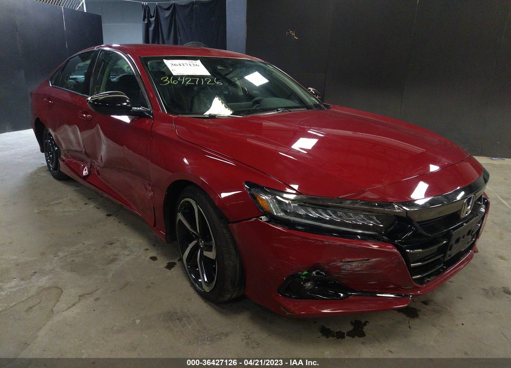 2021 HONDA ACCORD SPORT SPECIAL EDITION VIN: 1HGCV1F42MA091403