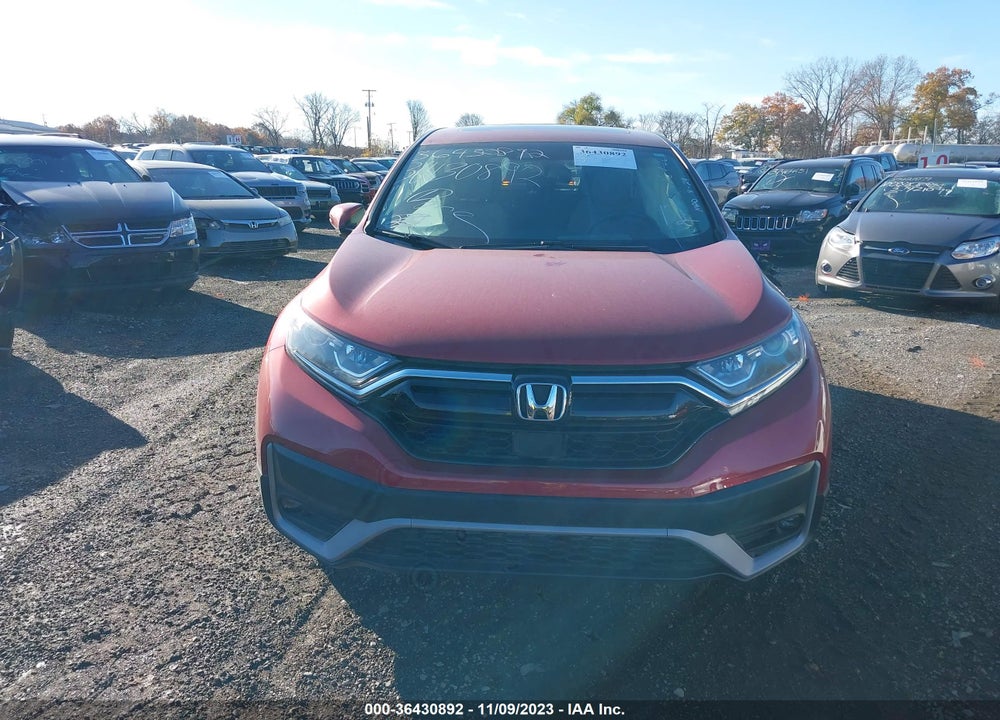 2022 HONDA CR-V AWD EX-L VIN: 7FARW2H86NE019807