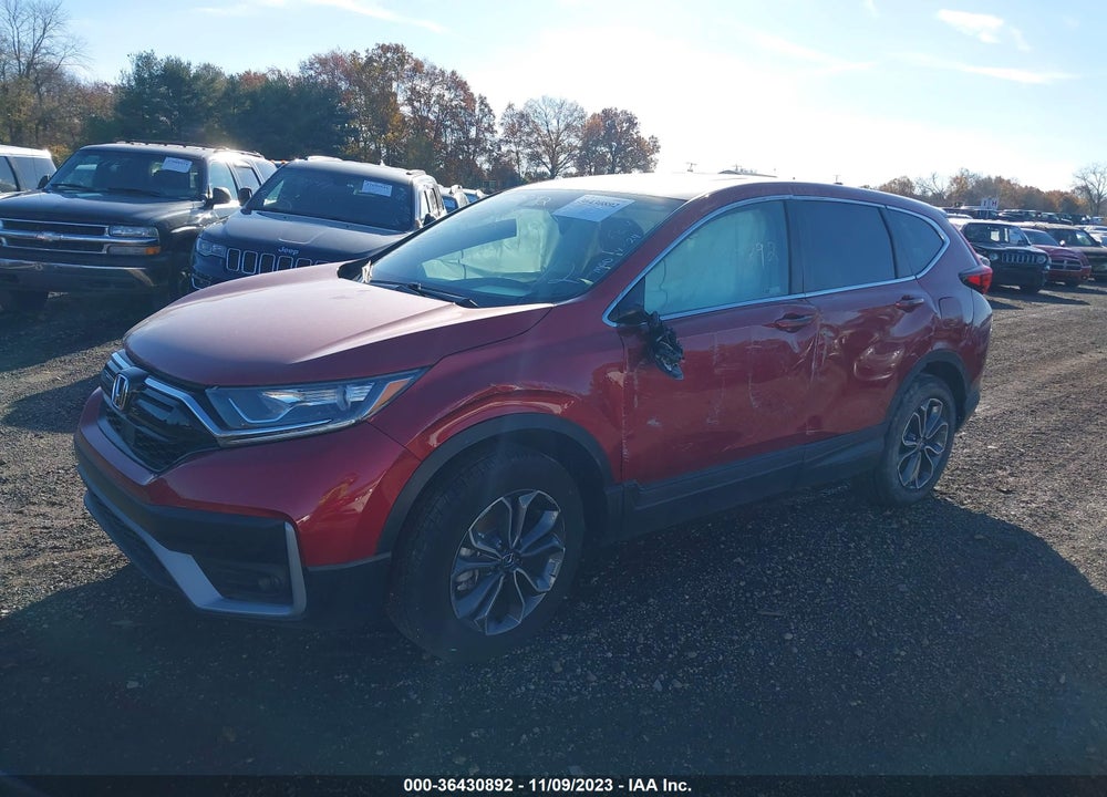 2022 HONDA CR-V AWD EX-L VIN: 7FARW2H86NE019807