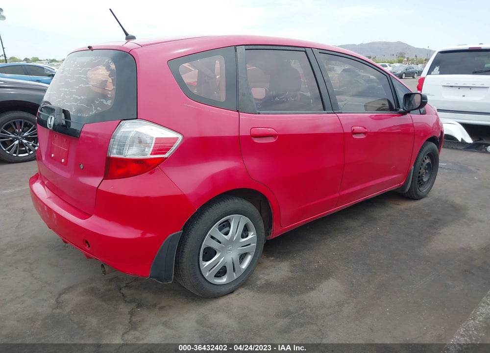 2009 HONDA FIT VIN: JHMGE87259S063696