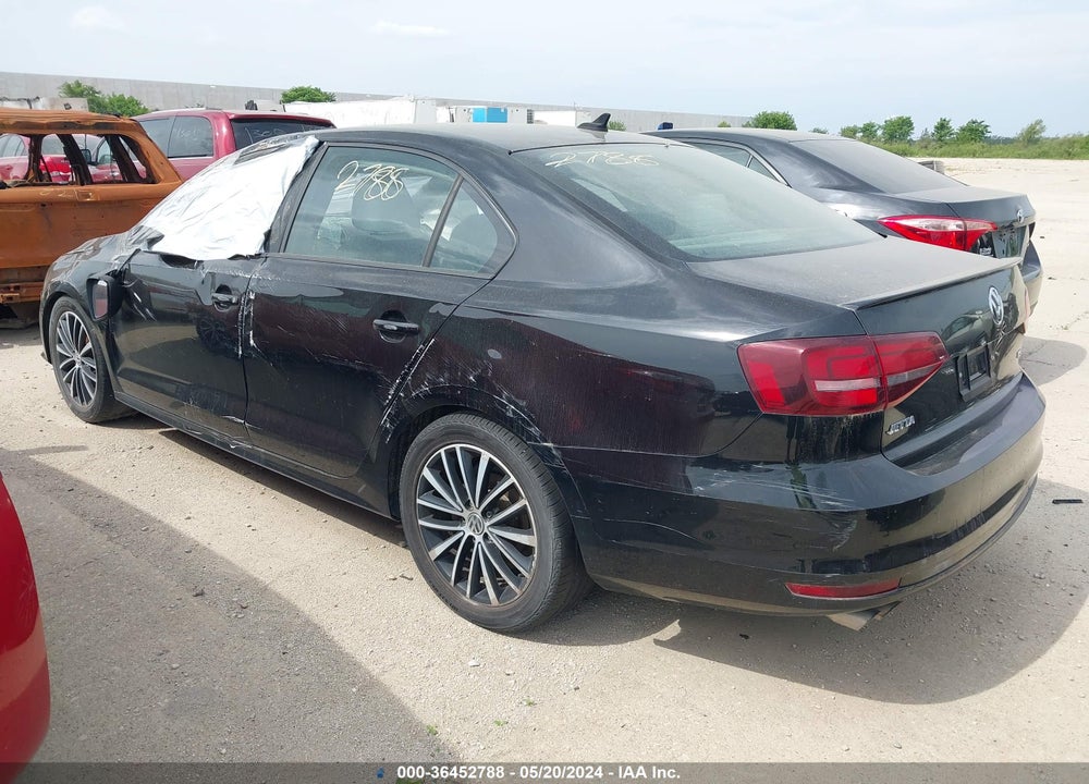 2016 VOLKSWAGEN JETTA 1.8T SPORT VIN: 3VWD17AJ3GM217268