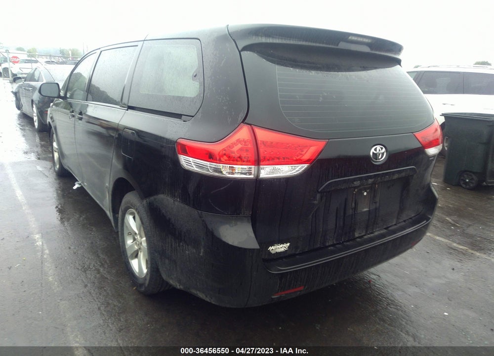 2014 TOYOTA SIENNA L V6 7 PASSENGER VIN: 5TDZK3DC6ES472540