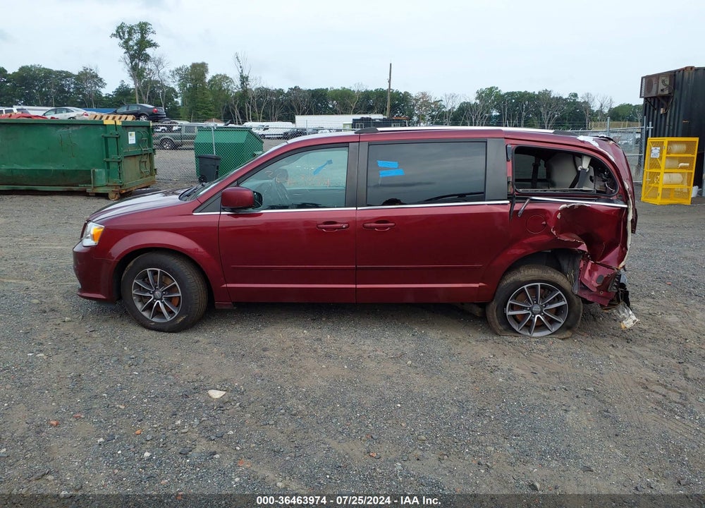 2017 DODGE GRAND CARAVAN VIN: 2C4RDGCGXHR800643