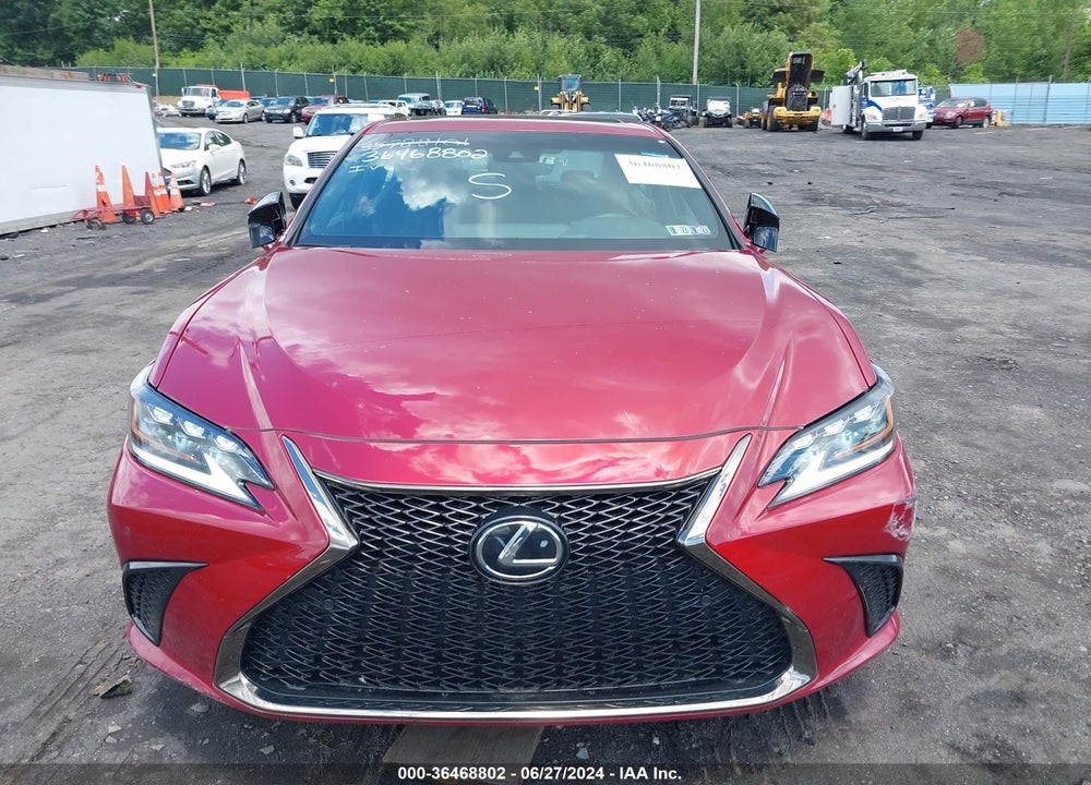 2019 LEXUS ES 350 F-SPORT VIN: 58ABZ1B14KU028376