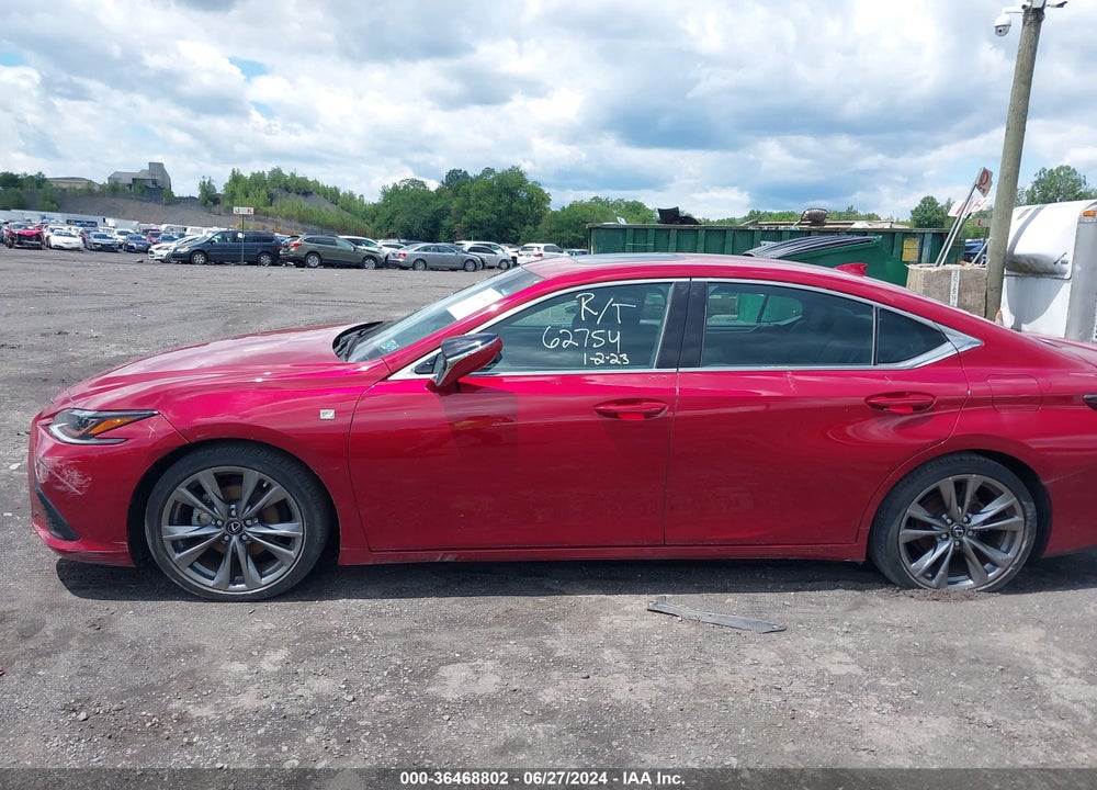 2019 LEXUS ES 350 F-SPORT VIN: 58ABZ1B14KU028376