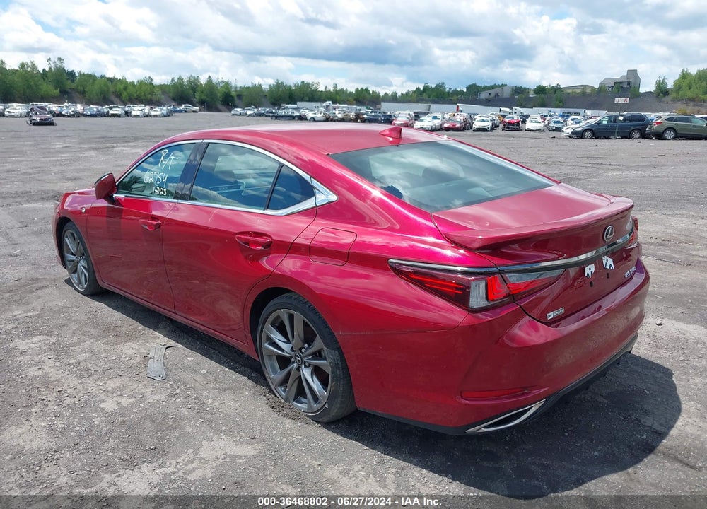 2019 LEXUS ES 350 F-SPORT VIN: 58ABZ1B14KU028376
