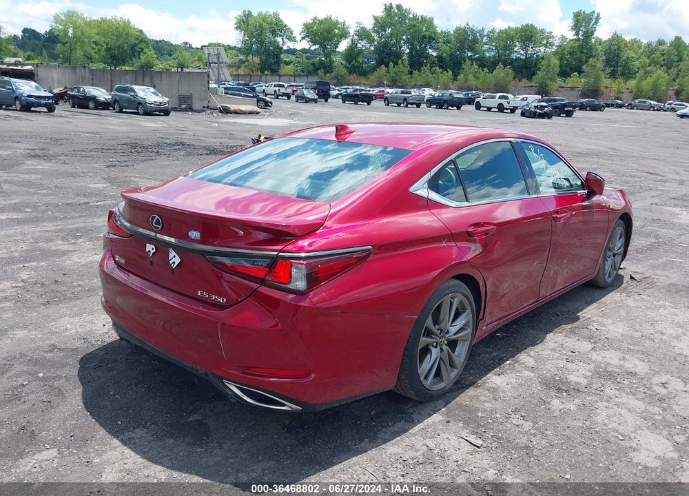 2019 LEXUS ES 350 F-SPORT VIN: 58ABZ1B14KU028376