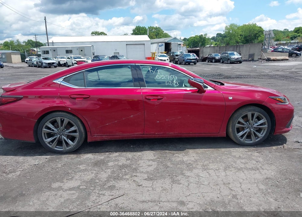 2019 LEXUS ES 350 F-SPORT VIN: 58ABZ1B14KU028376