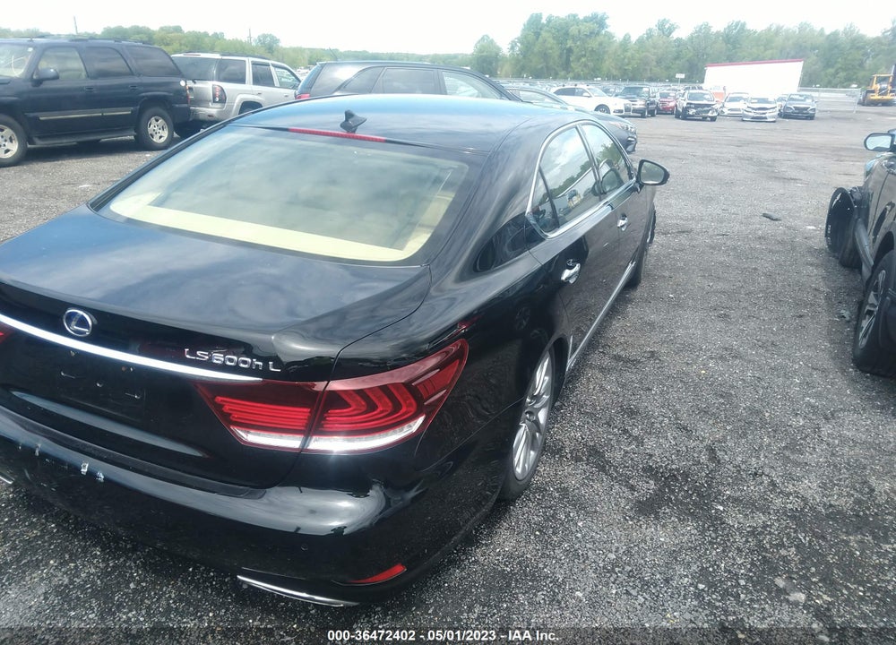 2013 LEXUS LS 600H L VIN: JTHDU1EF3D5016614