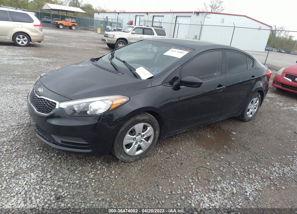 2016 KIA FORTE LX VIN: KNAFK4A62G5609972