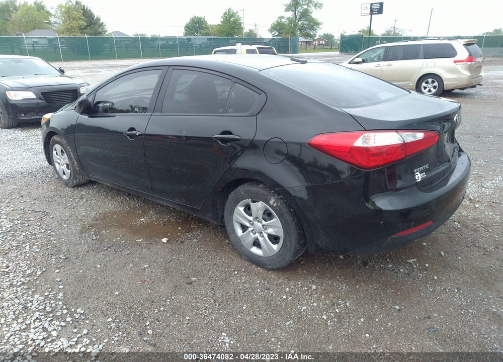 2016 KIA FORTE LX VIN: KNAFK4A62G5609972