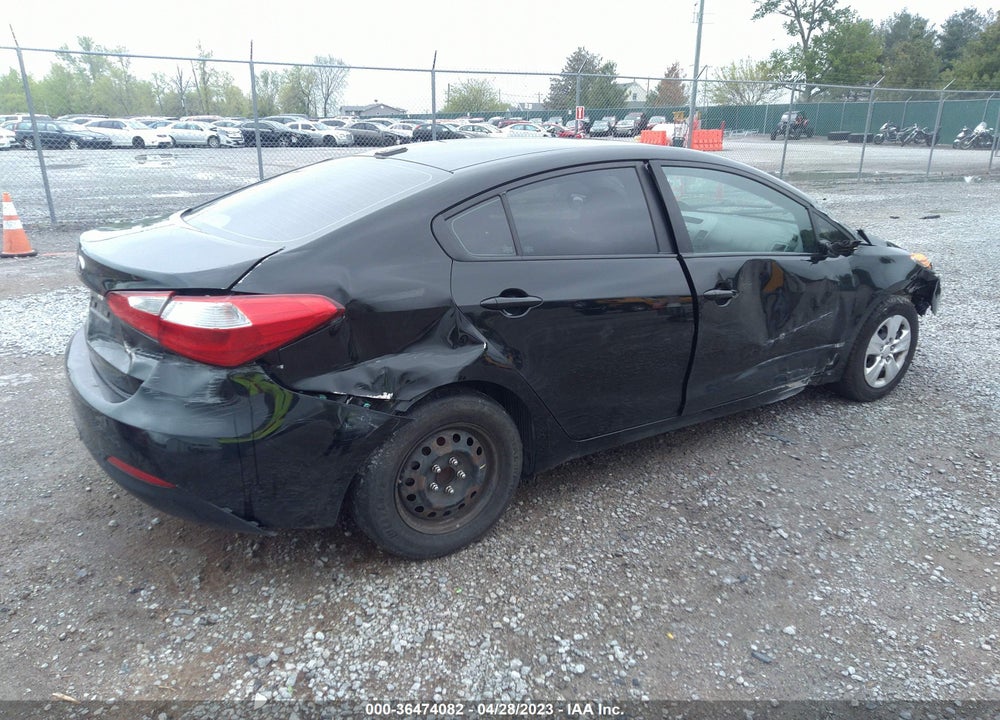 2016 KIA FORTE LX VIN: KNAFK4A62G5609972